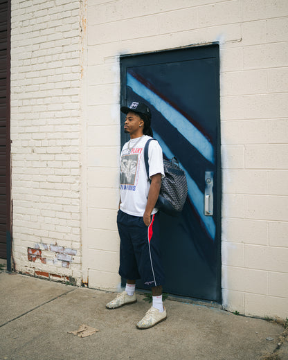 Off Season 3/4 Nylon Shorts